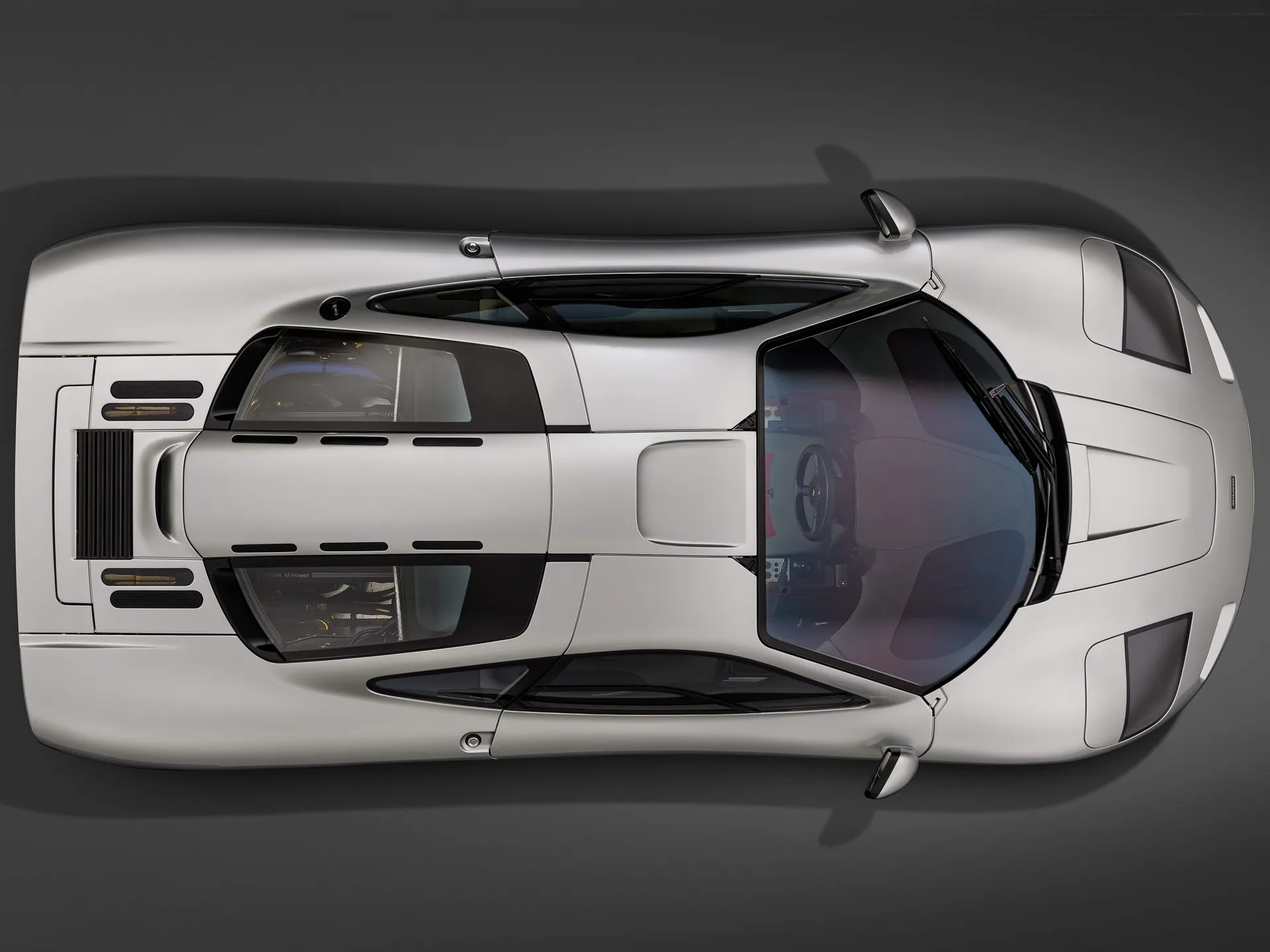 McLaren F1 (1993) – pohled shora