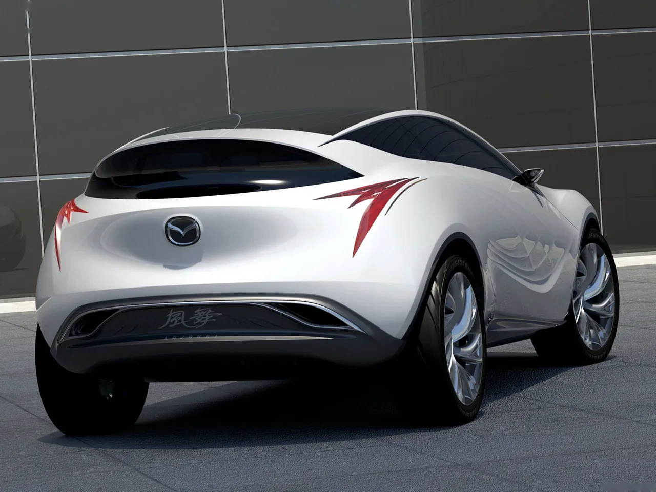 Mazda Kazamai Concept (2008) - Rear Three-Quarter