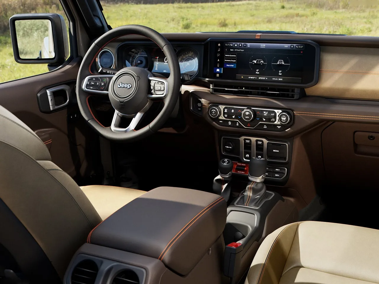 Jeep Wrangler JL-2A (2027) – interiér