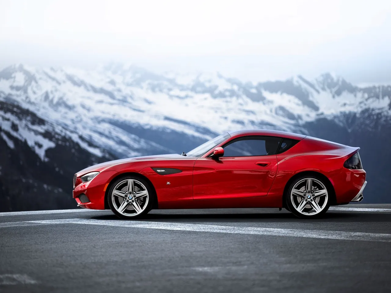BMW Zagato Coupe Concept (2012) – boční profil