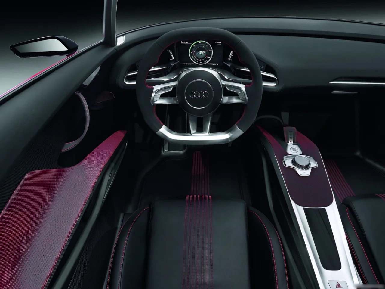 Audi e-tron Spyder Concept (2010) – interiér