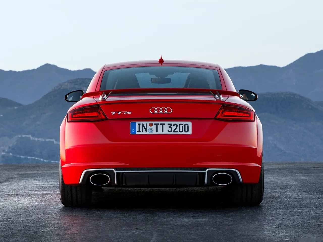 Audi TT RS Coupe (2017) – zezadu
