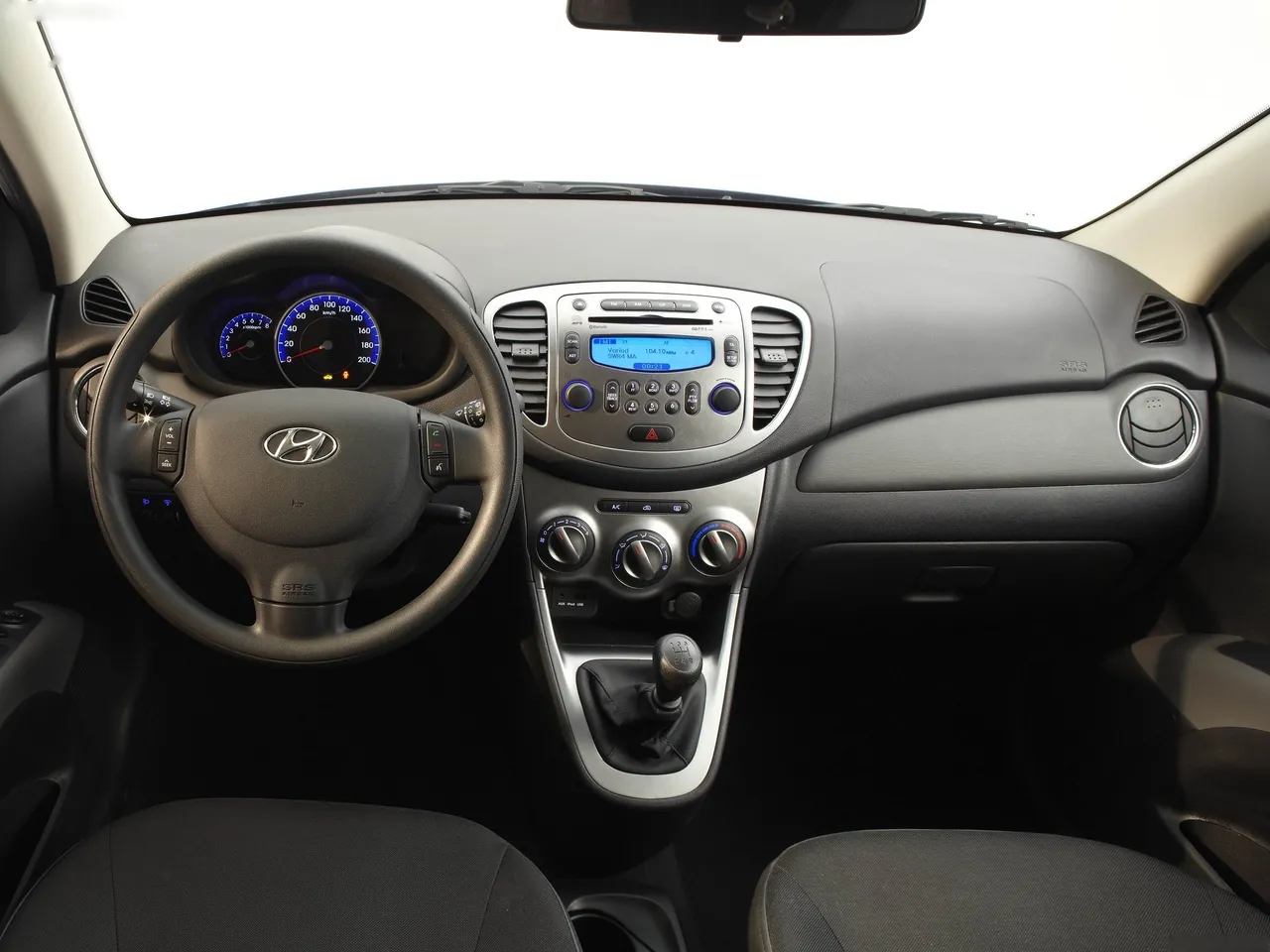 Hyundai i10 (2011) – interiér