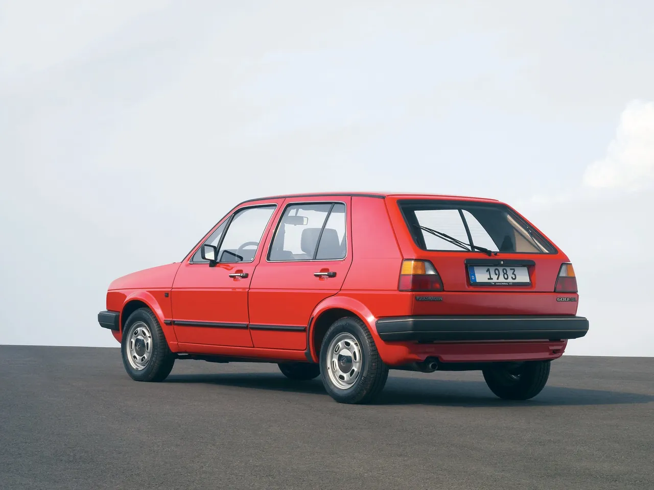 Volkswagen Golf II (1983) - Rear Three-Quarter