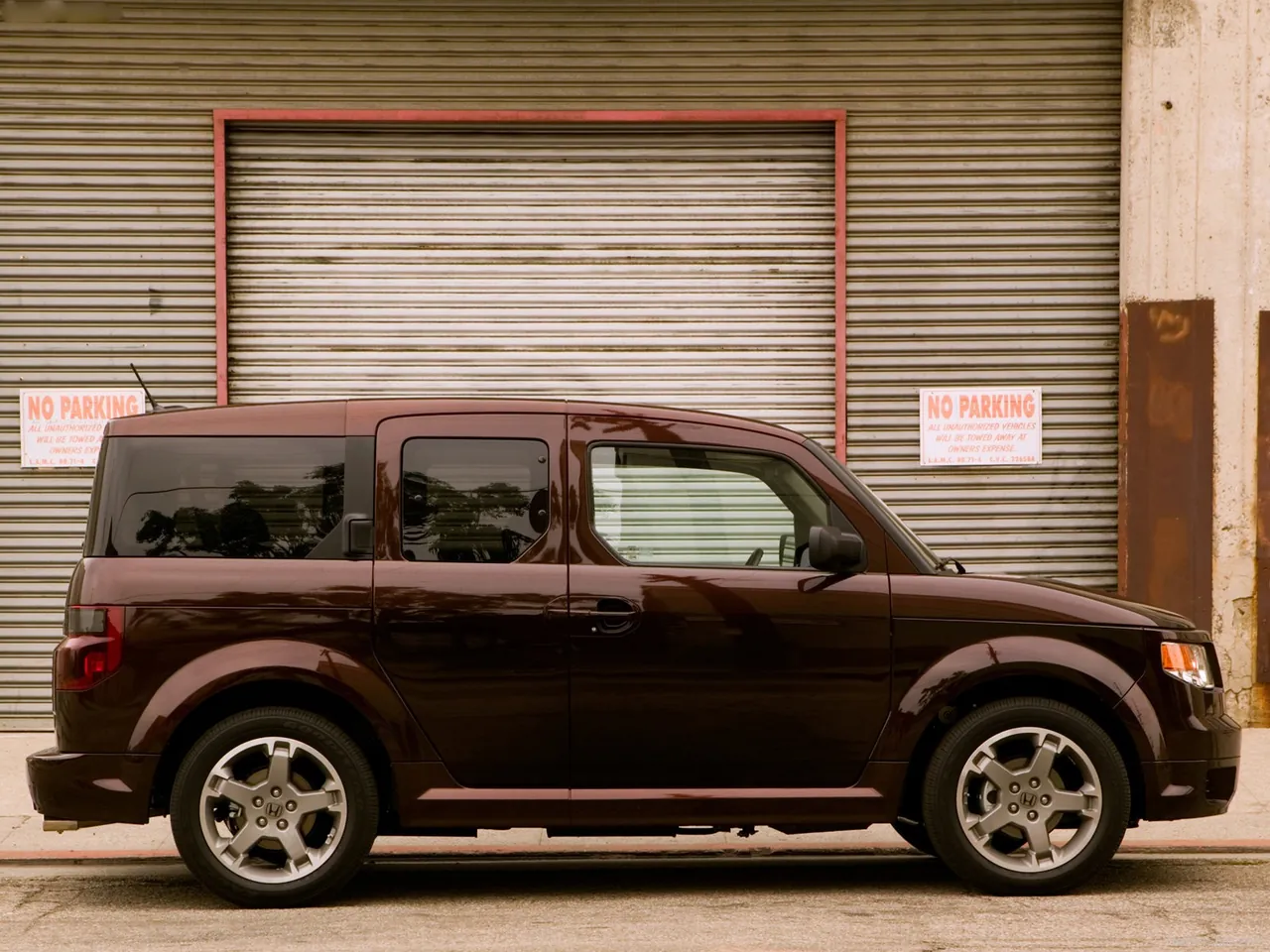 Honda Element SC (2007) – boční profil
