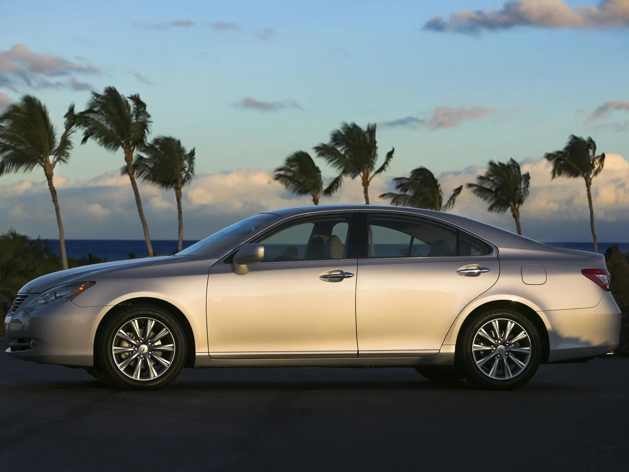 Lexus ES 350 (2007) – boční profil