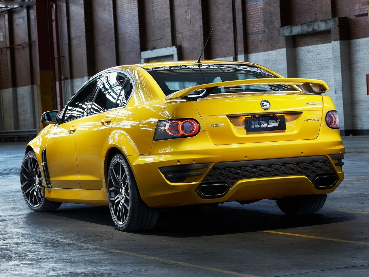 HSV GTS 25th Anniversary (2012) – zadní tříčtvrteční pohled