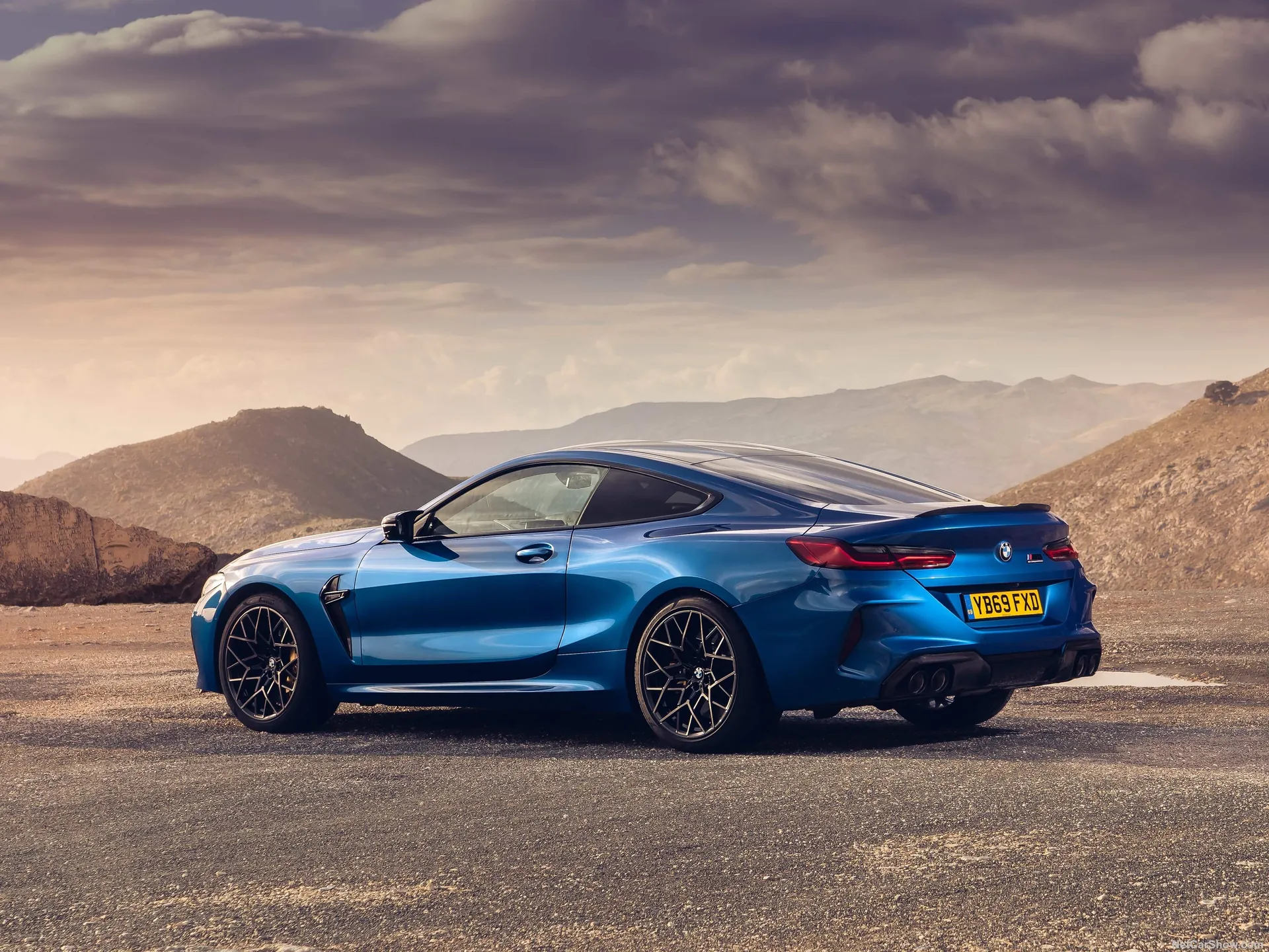BMW M8 Competition Coupe [UK] (2020) - Rear Three-Quarter