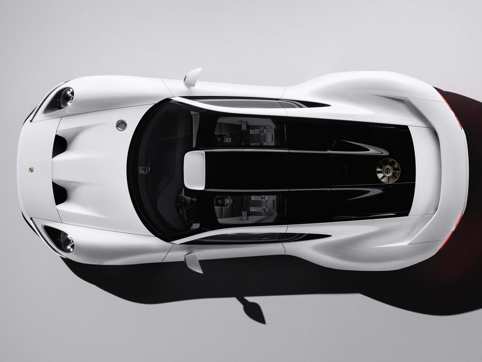 Porsche Mission S Concept (2026) – pohled shora