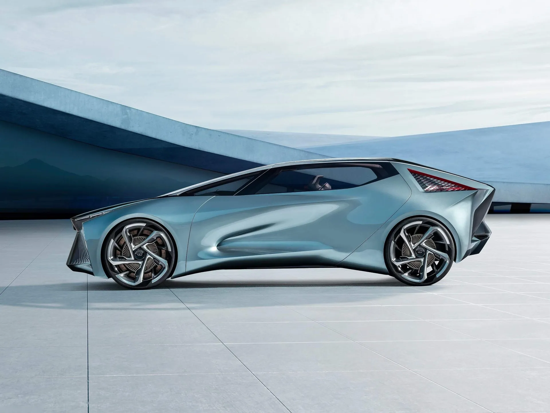 Lexus LF-30 Electrified Concept (2019) – boční profil