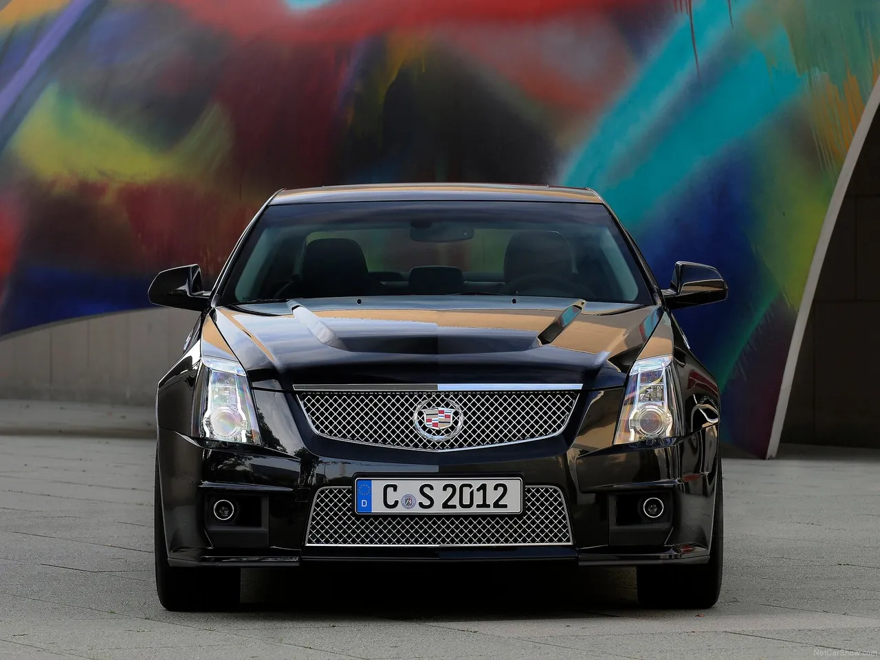 Cadillac CTS-V (2009) – zepředu