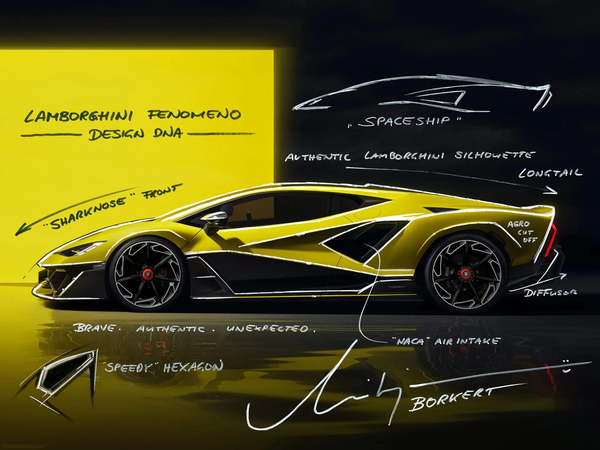 Lamborghini Fenomeno (2026) - Design Sketches
