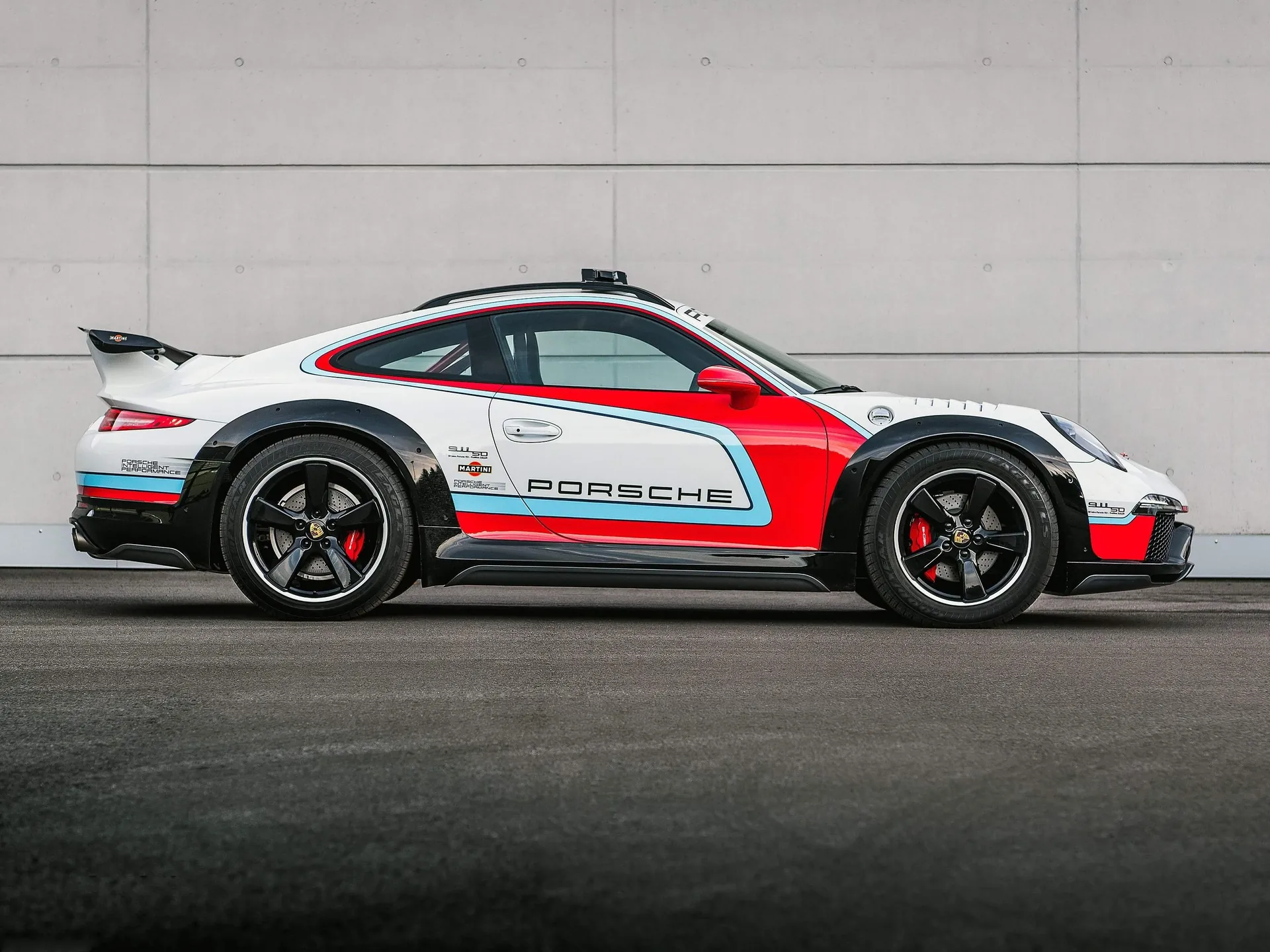 Porsche 911 Vision Safari Concept (2012) – boční profil