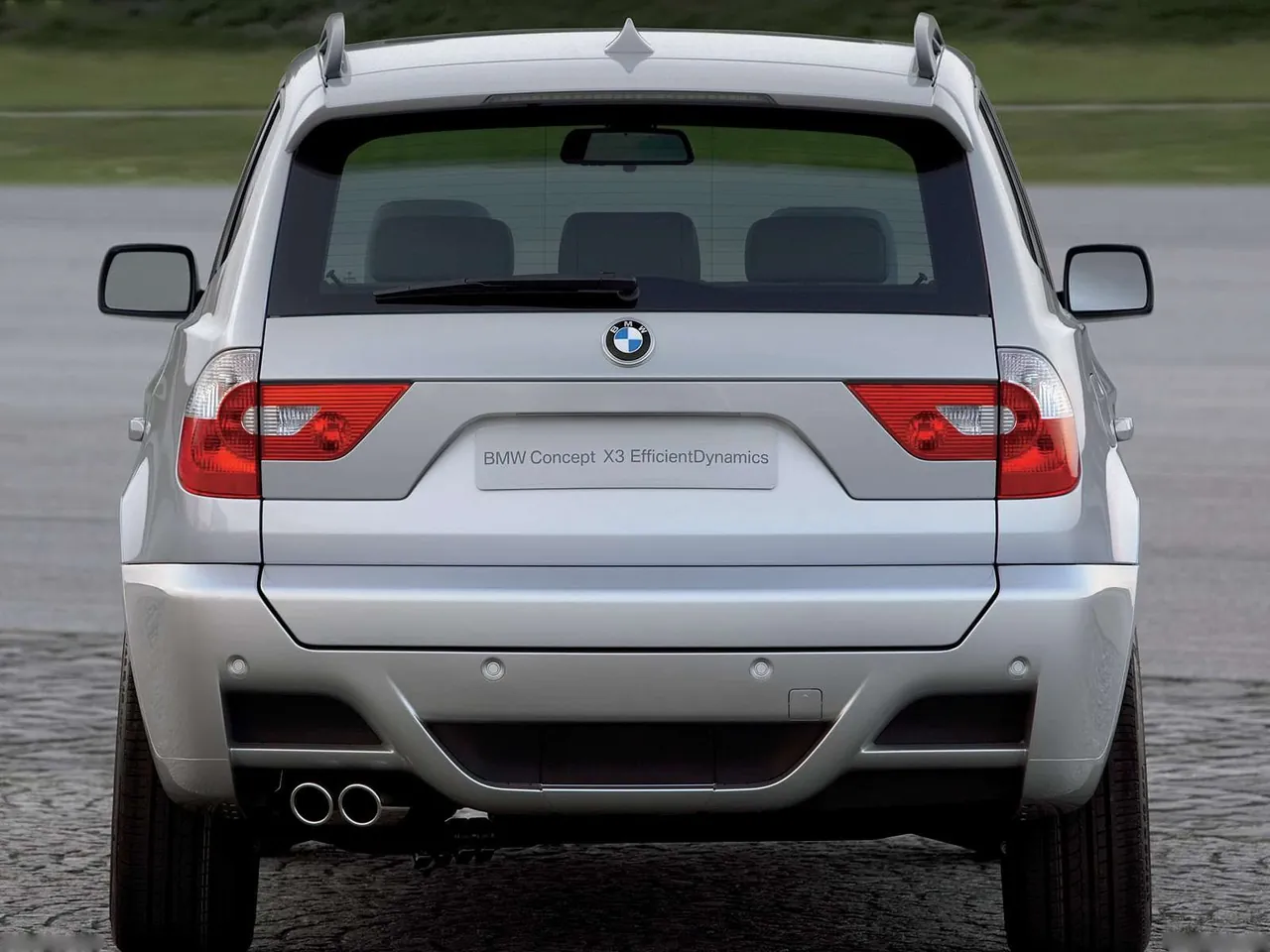 BMW X3 EfficientDynamics Concept (2005) – zezadu