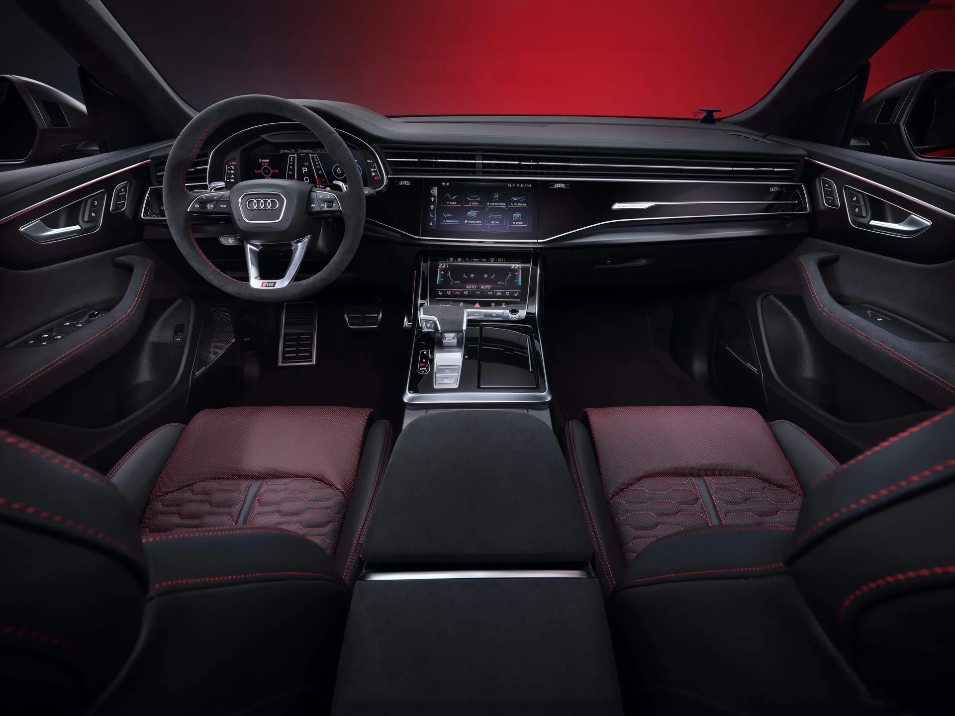 Audi RS Q8 performance (2025) – interiér
