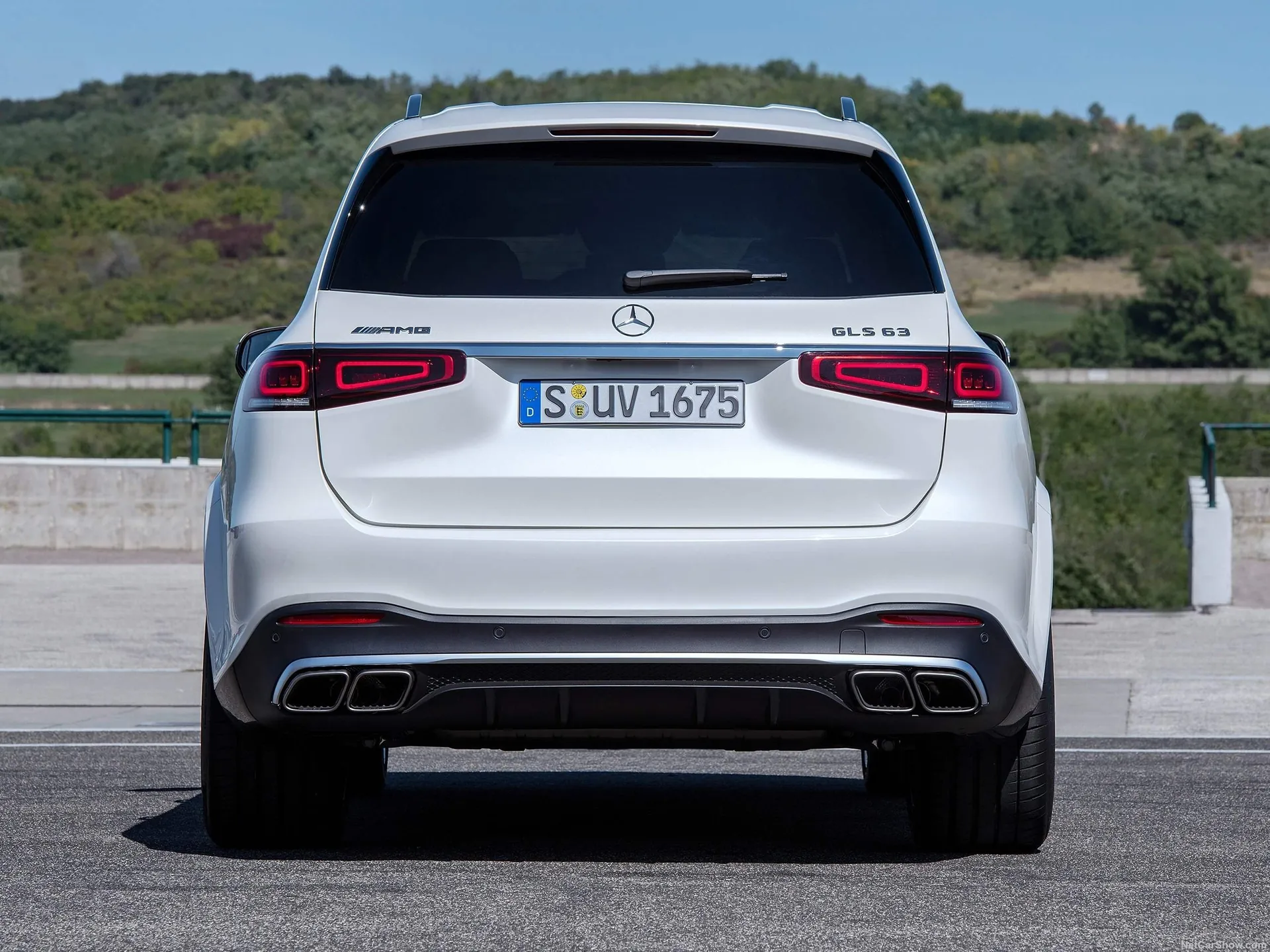 Mercedes-Benz GLS63 AMG (2021) - Rear