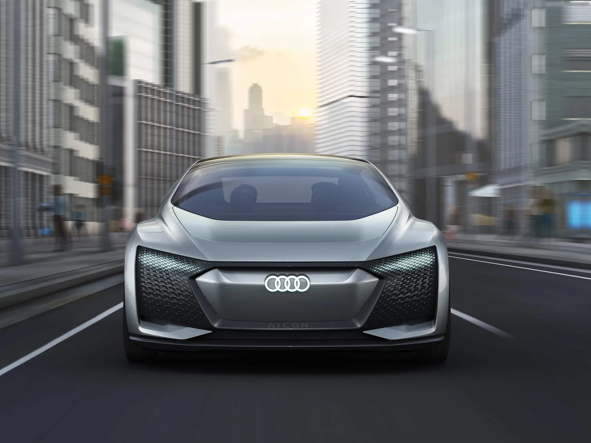 Audi Aicon Concept (2017) – zepředu