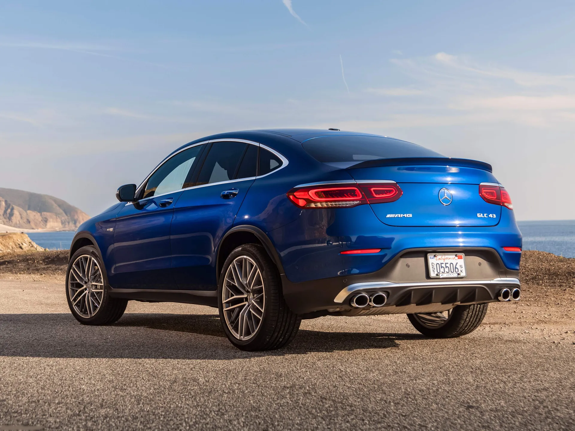 Mercedes-Benz GLC43 AMG 4Matic Coupe (2020) - Rear Three-Quarter