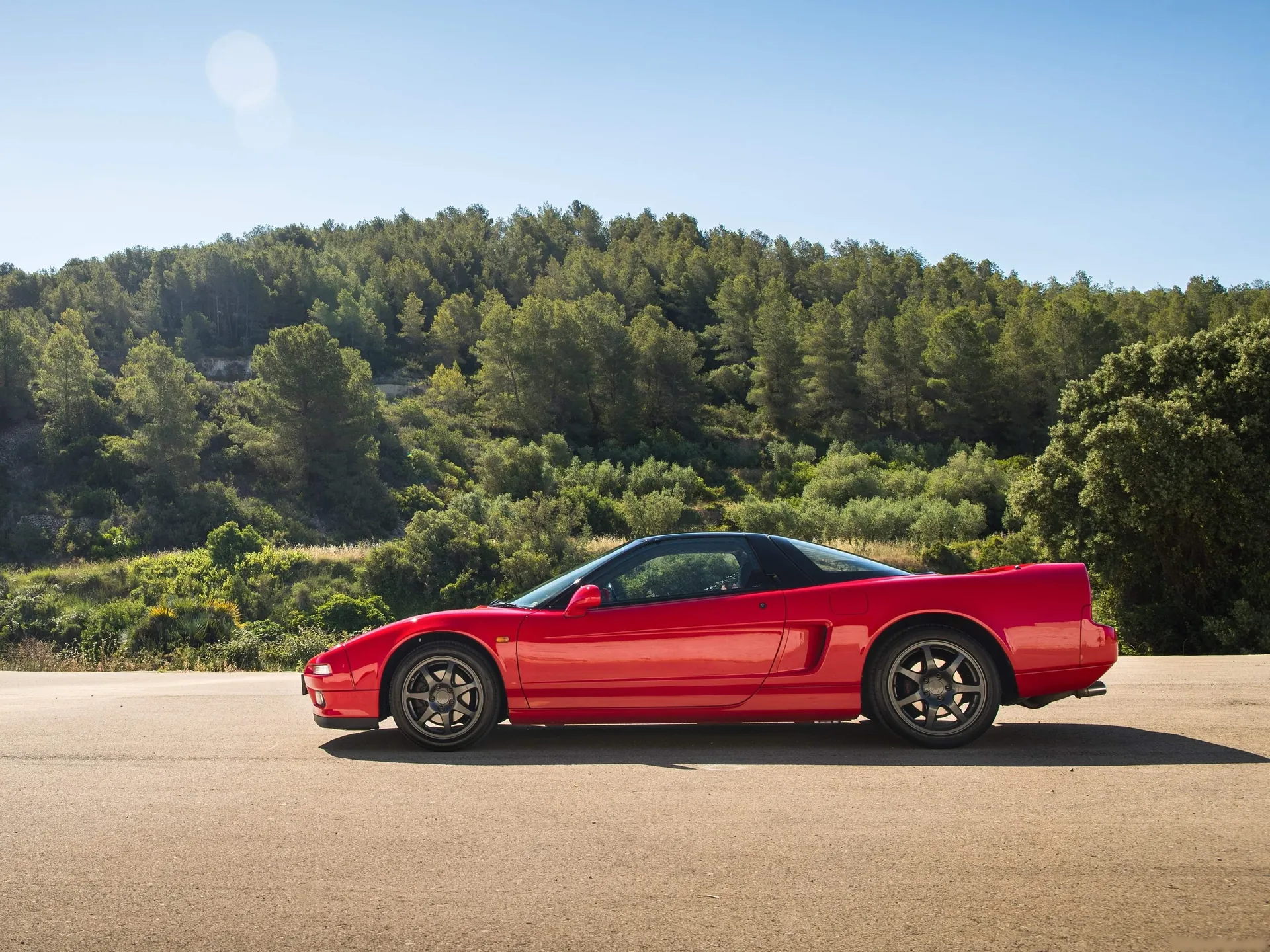 Honda NSX (1990) – boční profil
