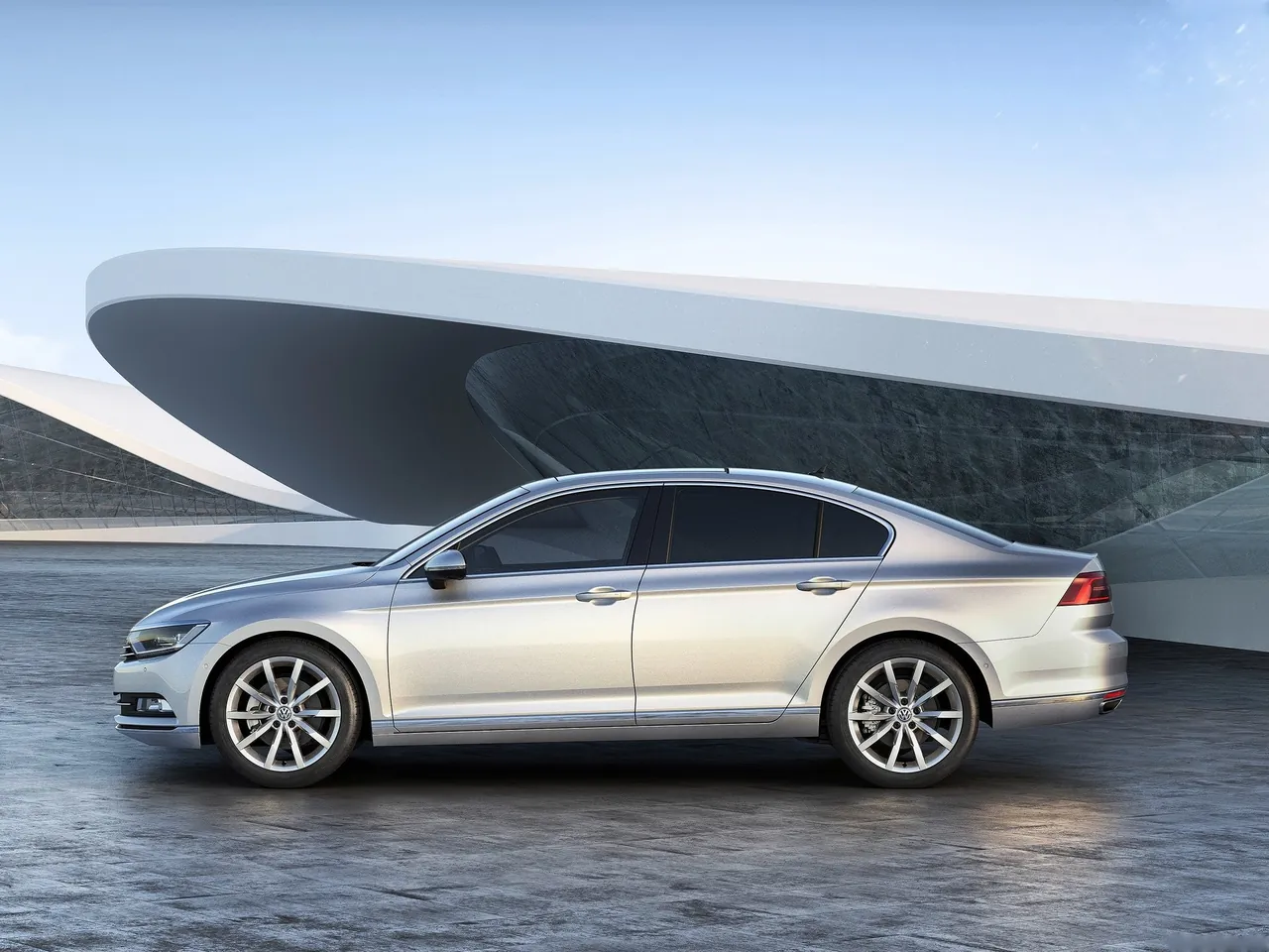 Volkswagen Passat (2015) – boční profil