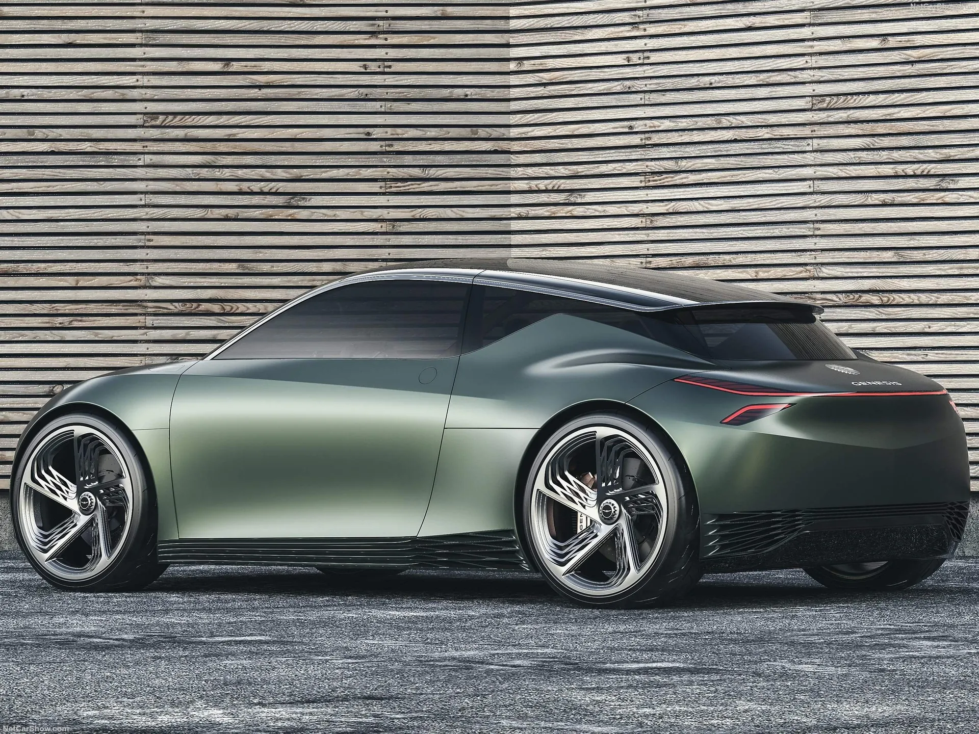 Genesis Mint Concept (2019) – zadní tříčtvrteční pohled