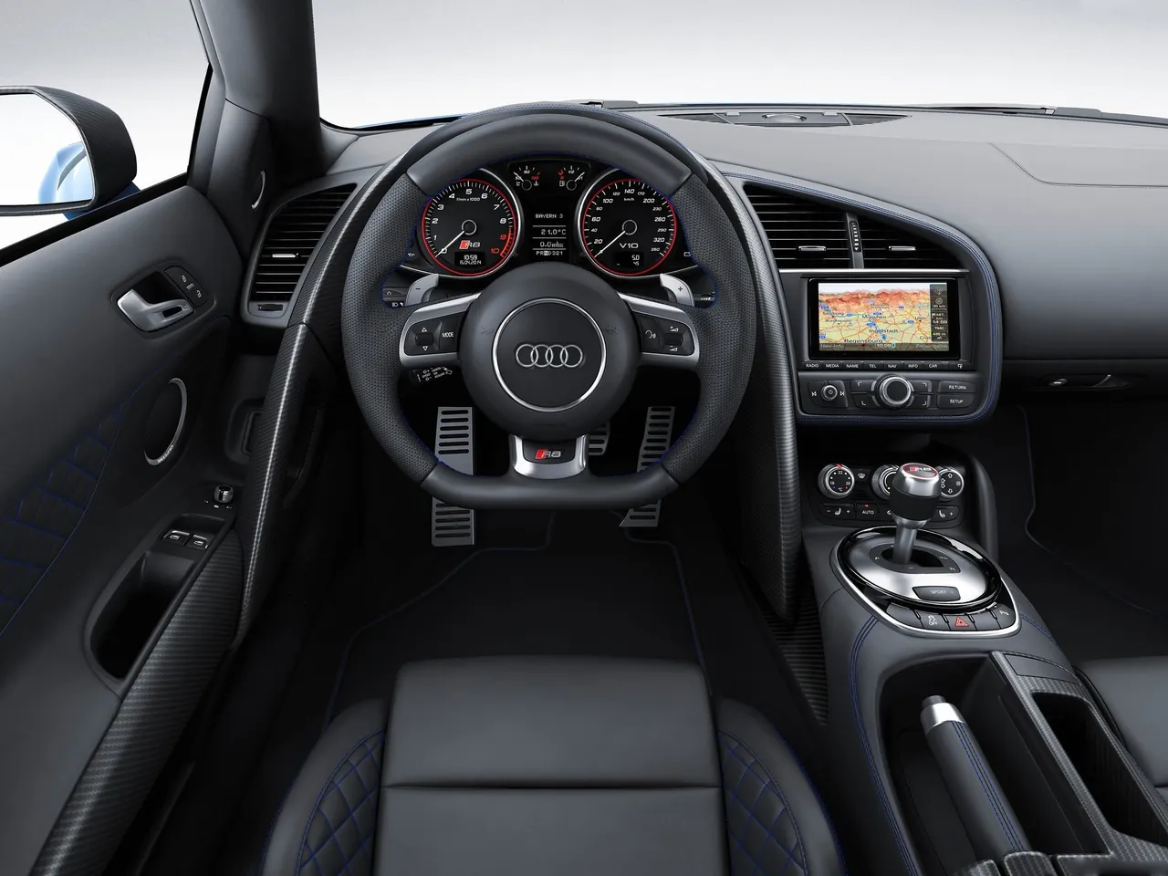 Audi R8 LMX (2015) – interiér