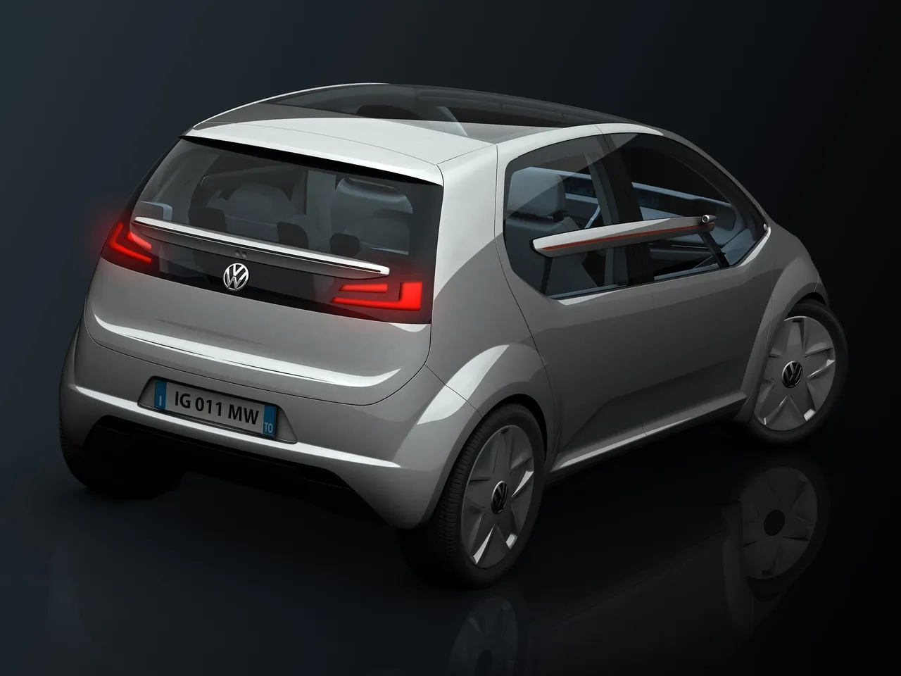 Italdesign Go Concept (2011) – zadní tříčtvrteční pohled