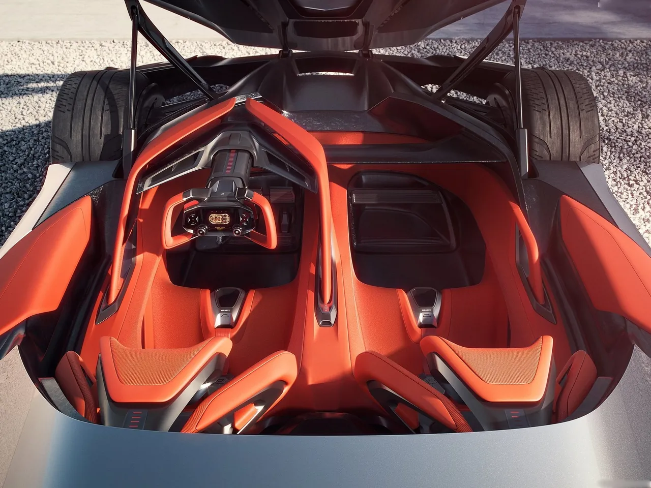 Chevrolet Corvette CX Concept (2025) – interiér