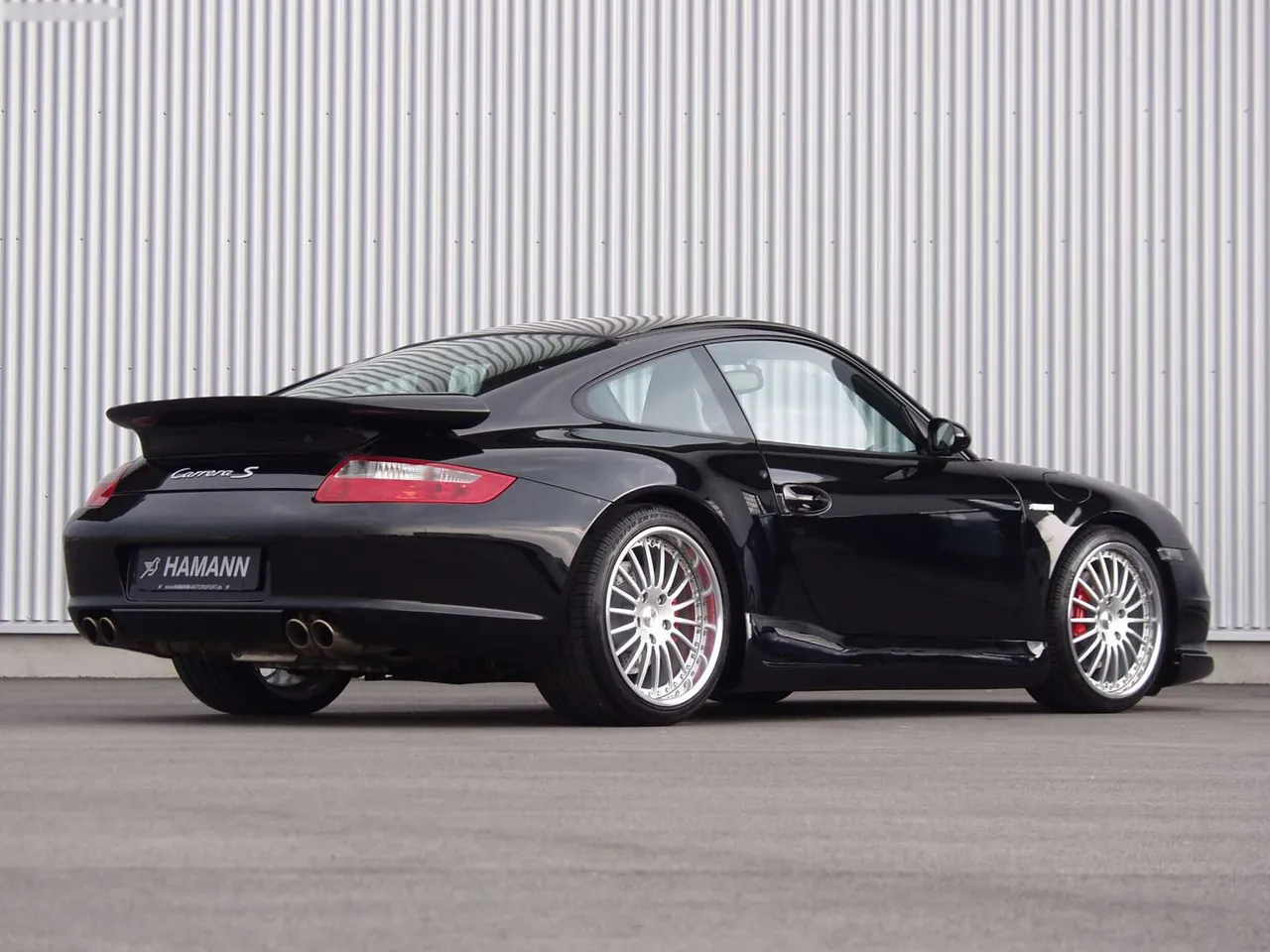 Hamann Porsche 997 (2004) – zadní tříčtvrteční pohled