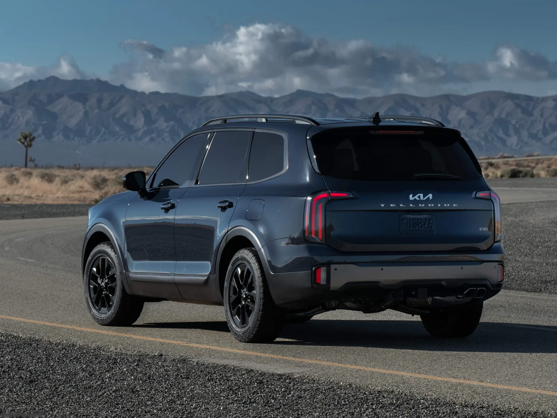 Kia Telluride (2023) – zadní tříčtvrteční pohled