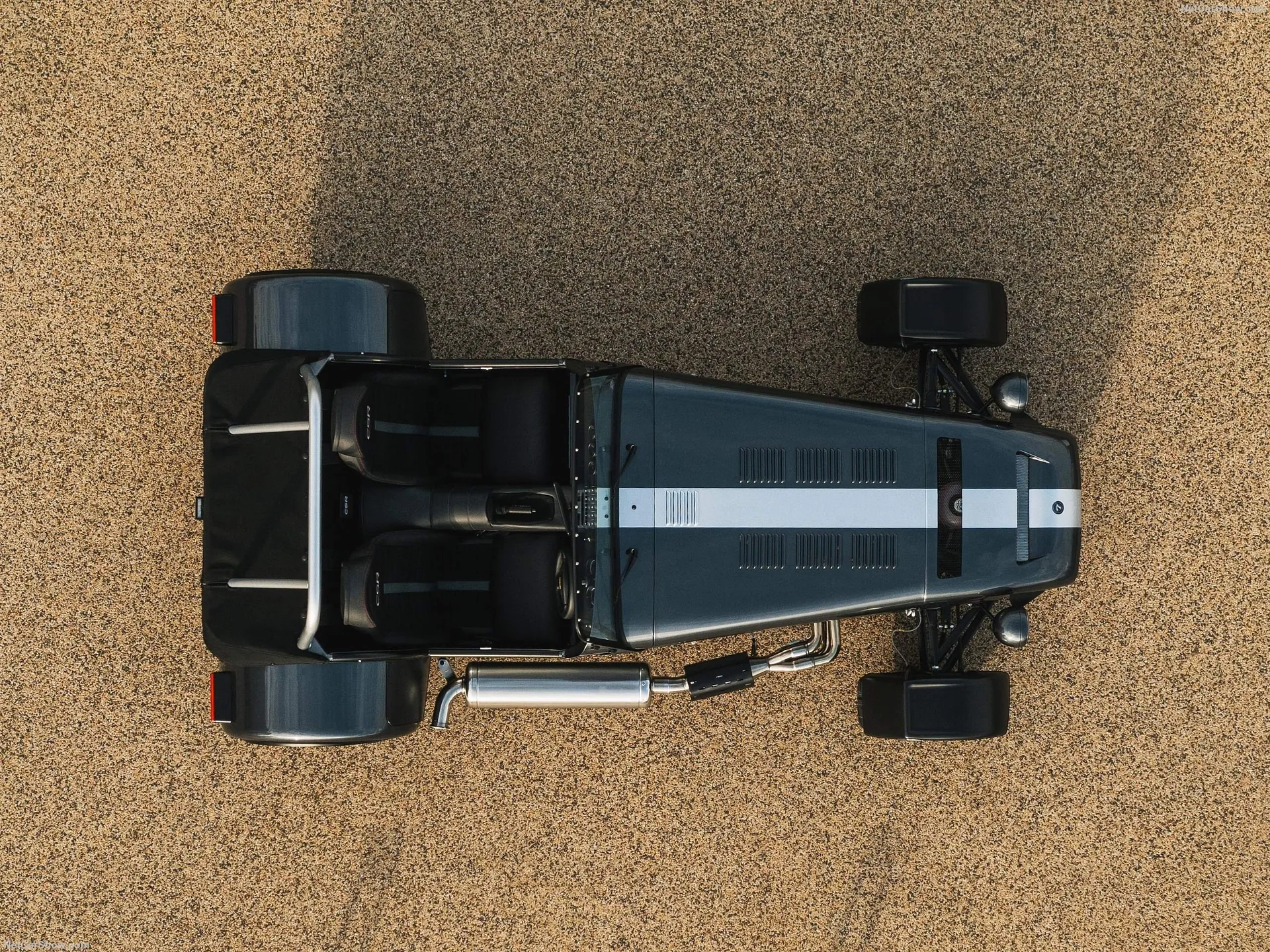 Caterham Seven CSR Twenty (2025) – pohled shora