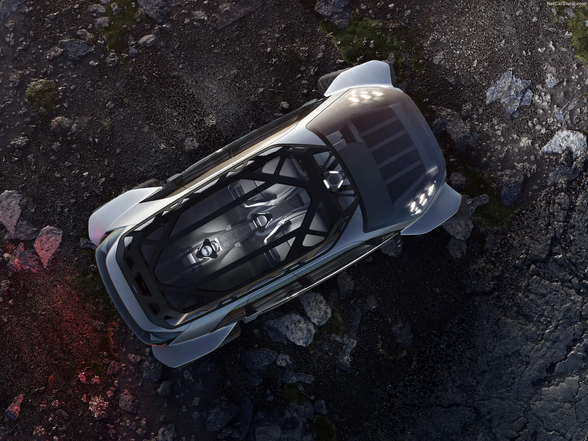Audi AI-TRAIL quattro Concept (2019) – pohled shora