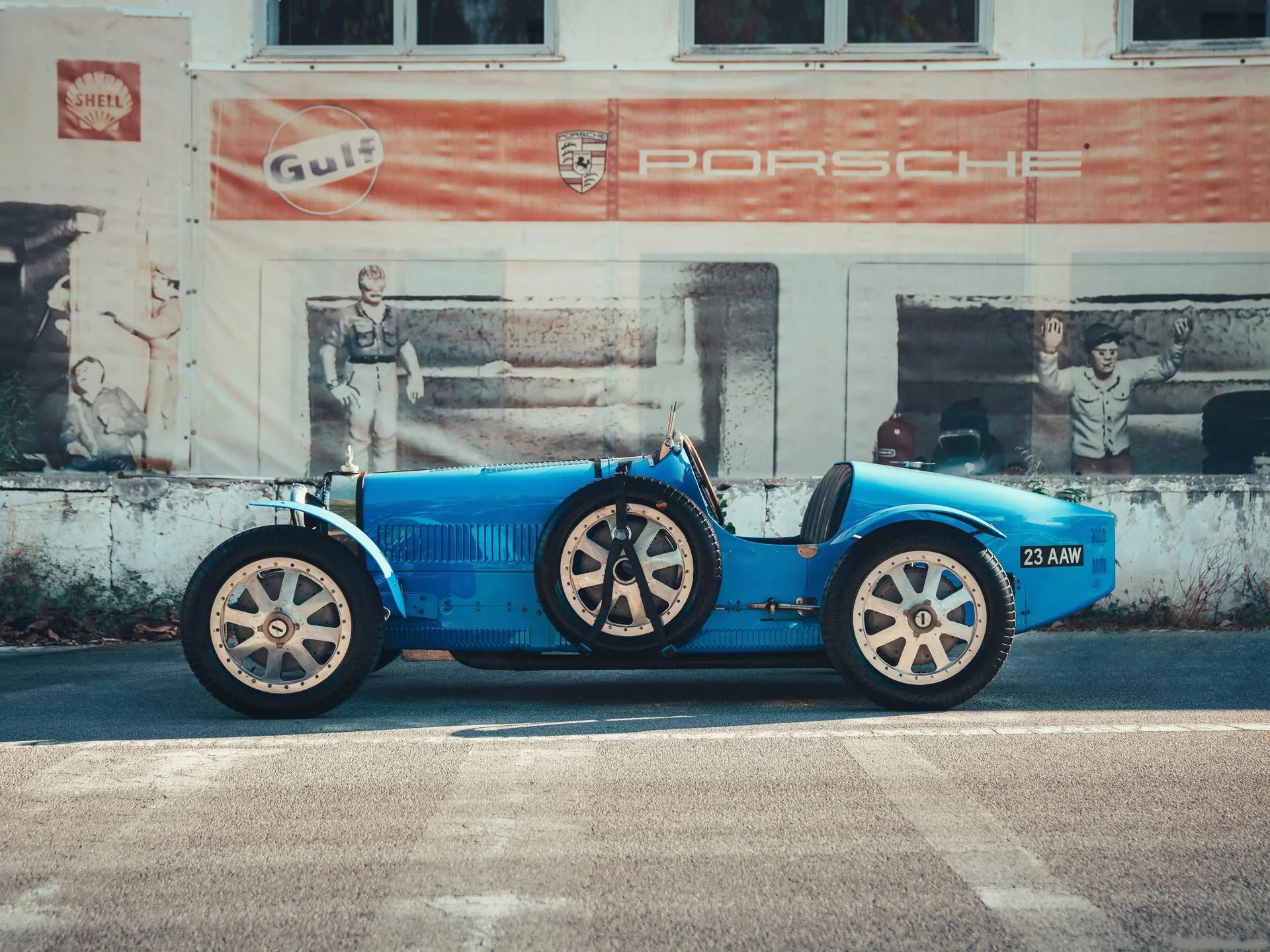 Bugatti Type 35 (1928) – boční profil