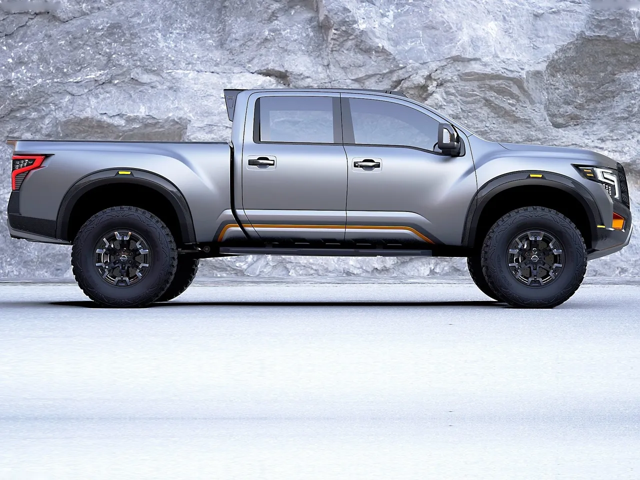 Nissan Titan Warrior Concept (2016) - Side Profile