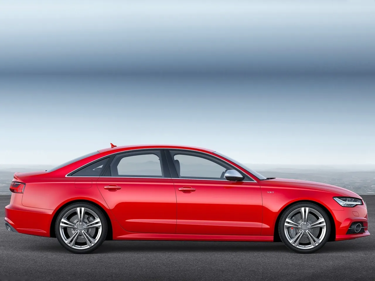 Audi S6 (2015) – boční profil