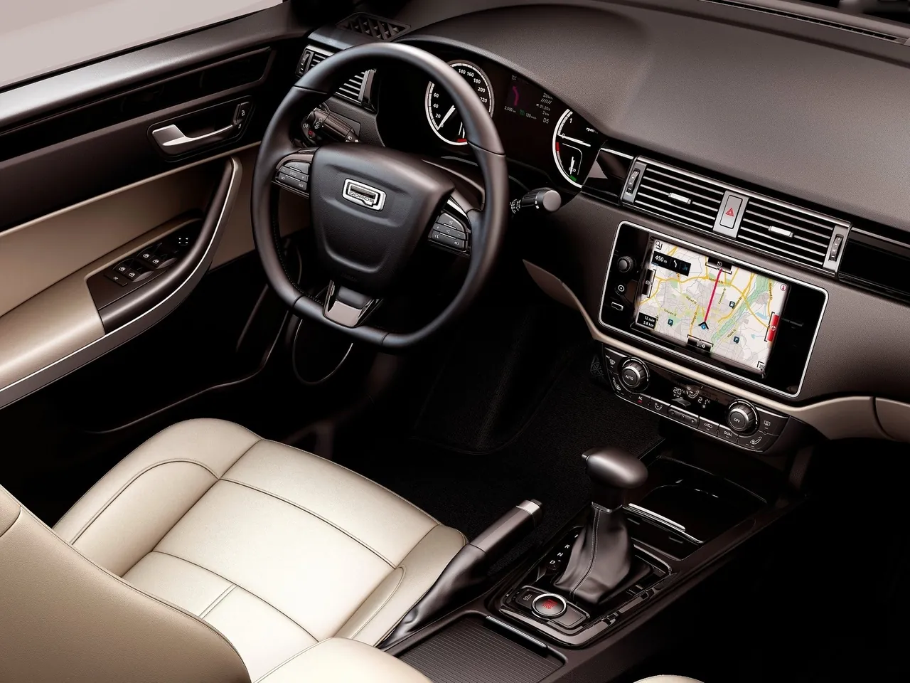 Qoros 3 Sedan (2014) – interiér
