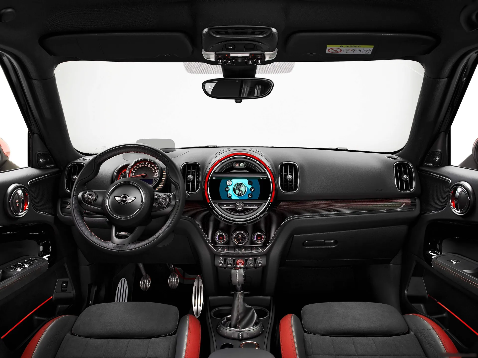 Mini John Cooper Works Countryman (2018) – interiér