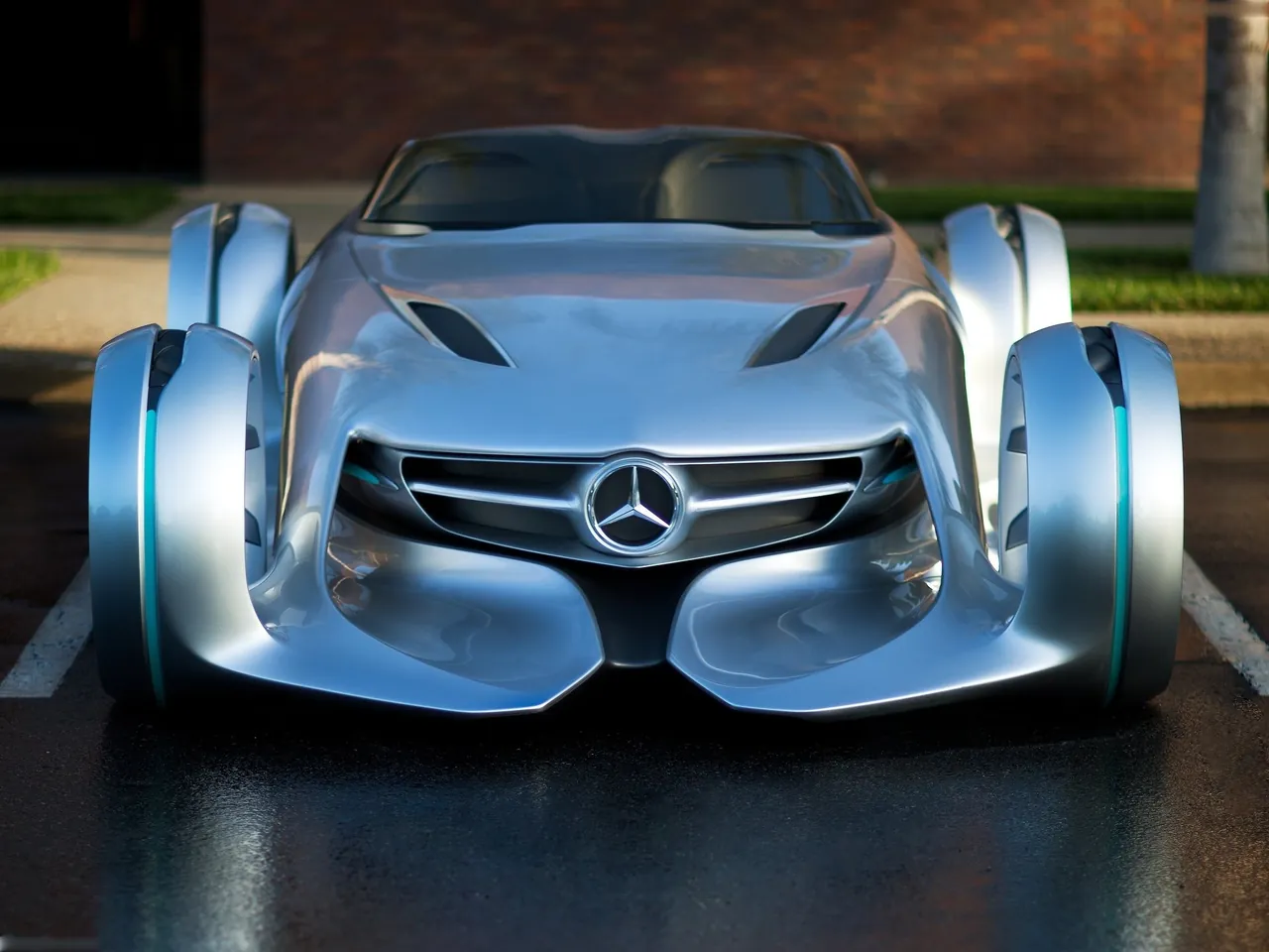 Mercedes-Benz Silver Arrow Concept (2011) - Front