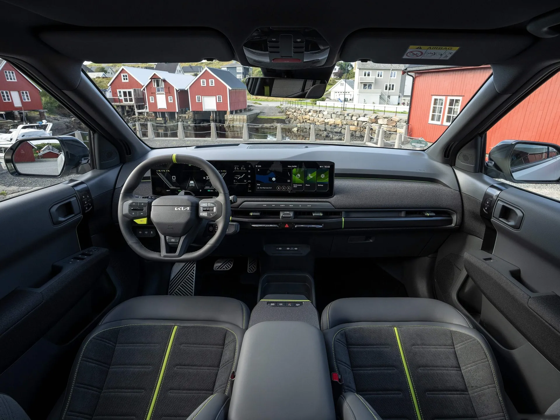 Kia EV3 GT (2027) – interiér
