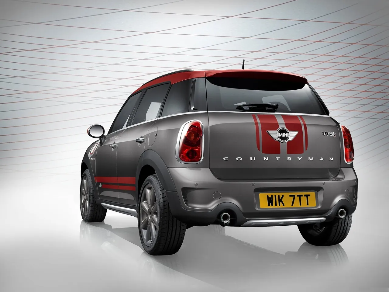 Mini Countryman Park Lane (2015) – zadní tříčtvrteční pohled