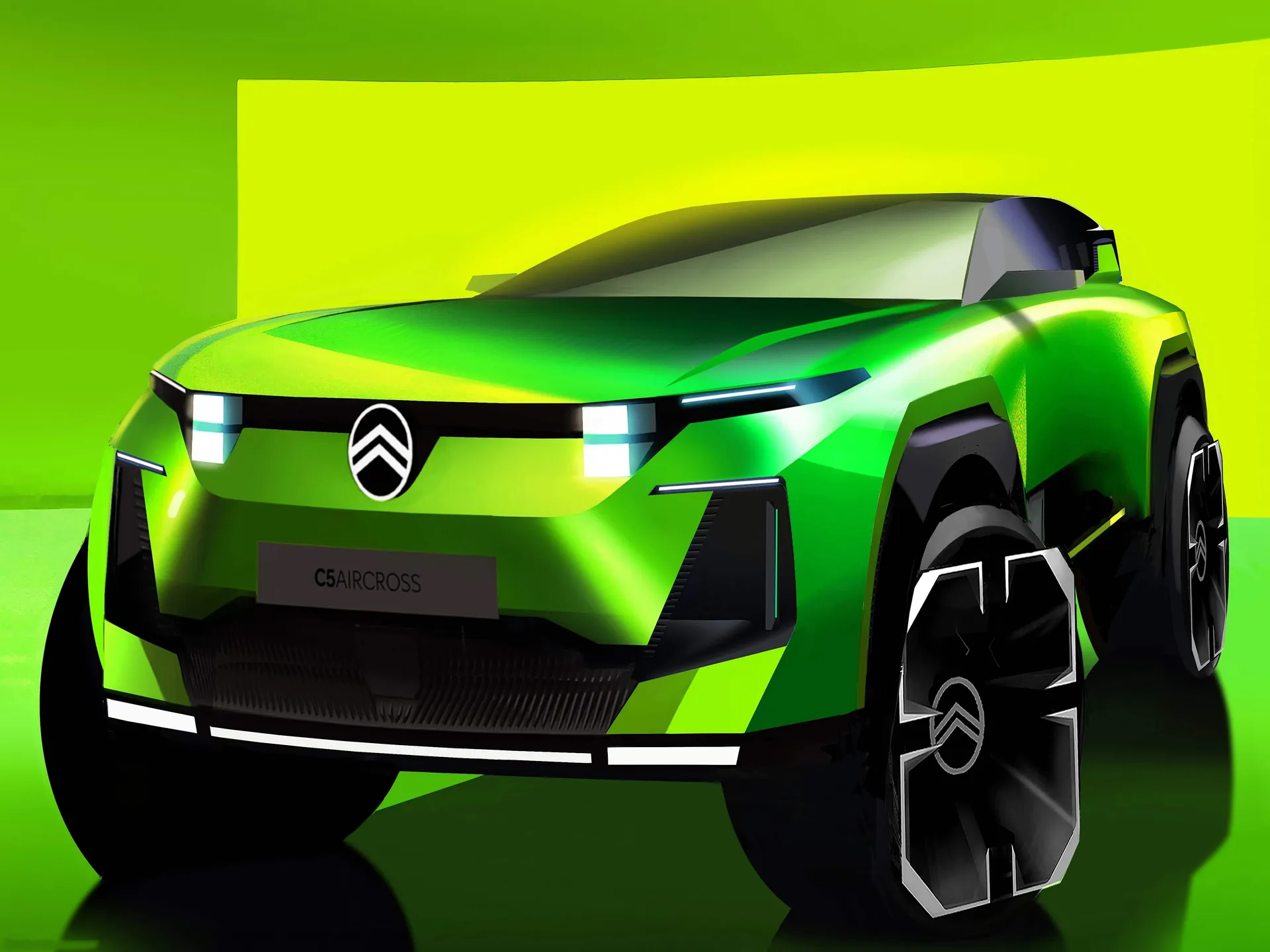 Citroen C5 Aircross (2026) – designové skici