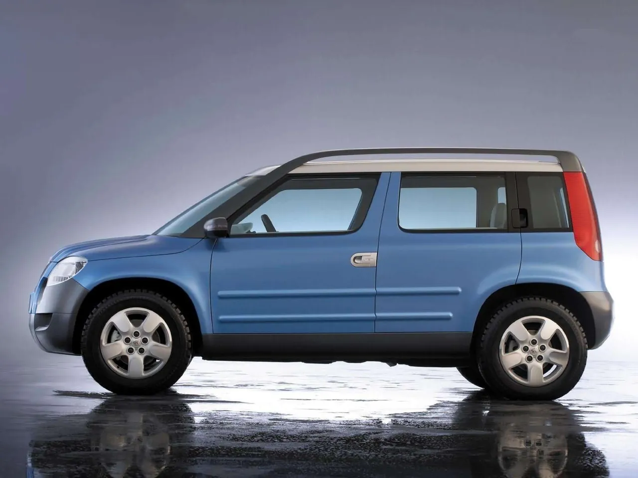 Skoda Yeti Concept (2005) – boční profil