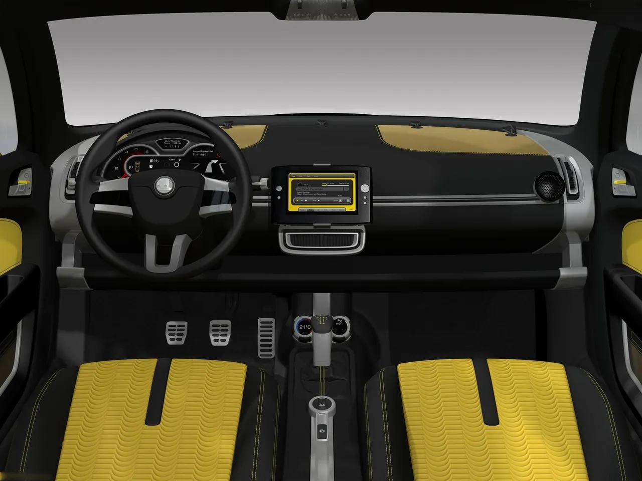 Skoda Joyster Concept (2006) – interiér