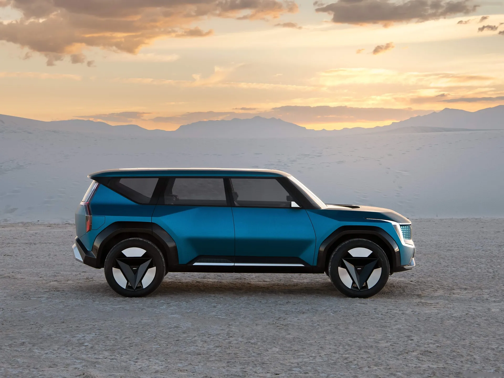 Kia EV9 Concept (2021) – boční profil