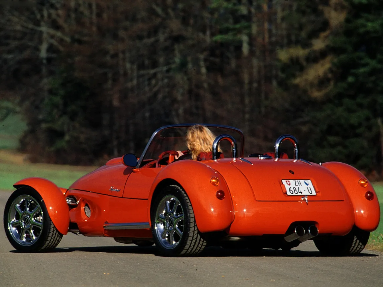 Rinspeed Roadster Concept (1995) – zadní tříčtvrteční pohled