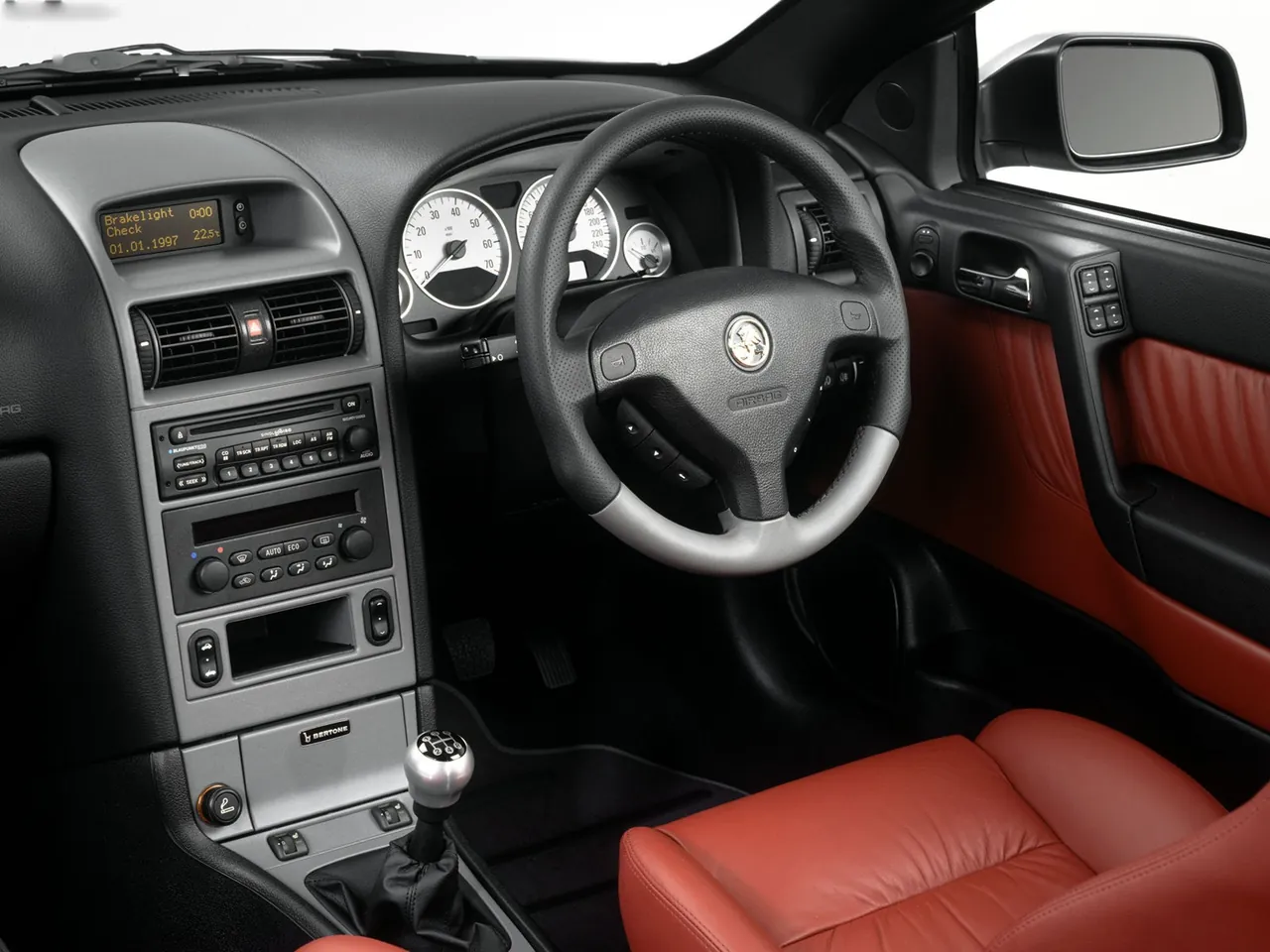 Holden Astra Convertible (2003) – interiér