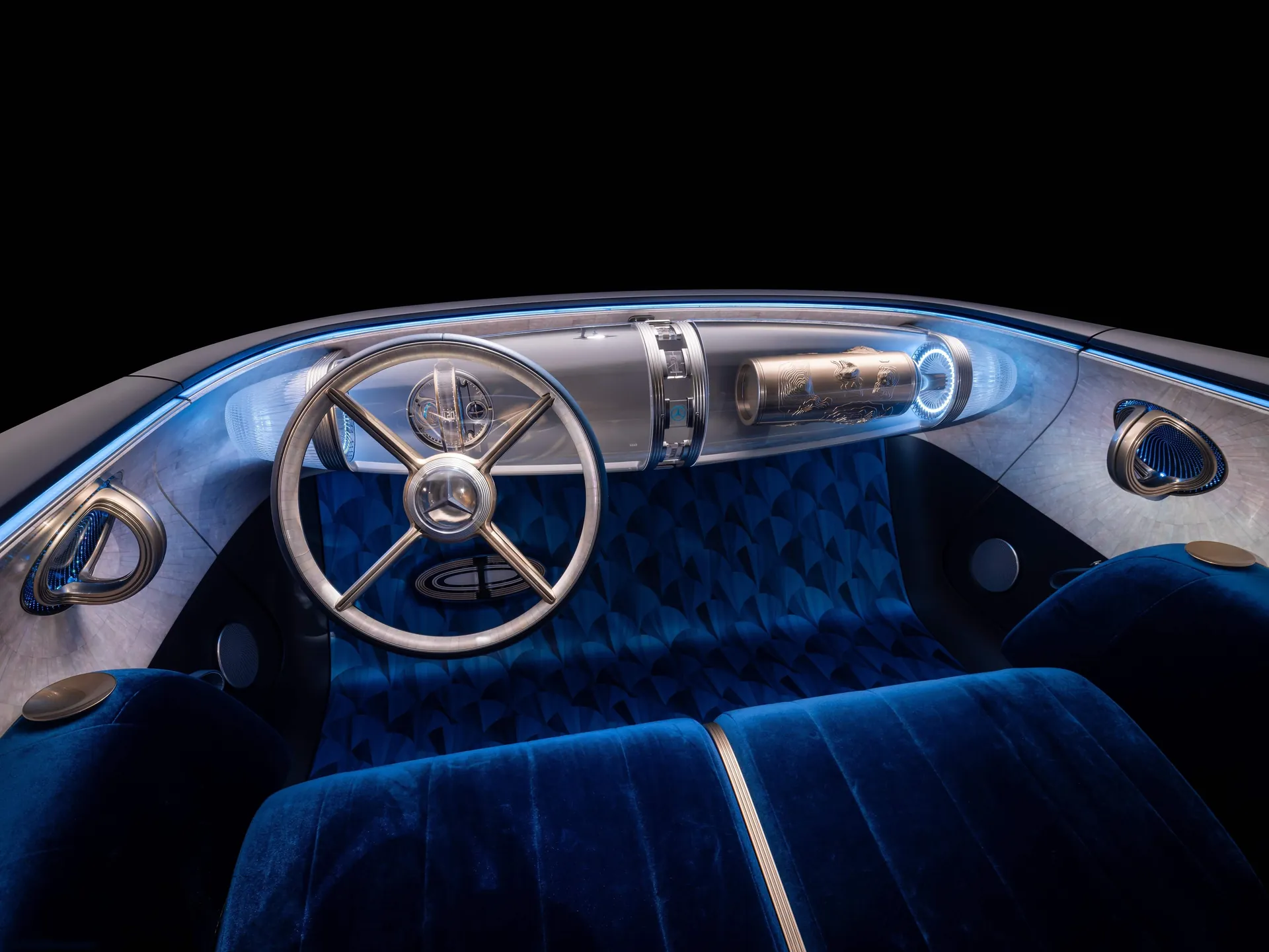 Mercedes-Benz Vision Iconic Concept (2025) – interiér