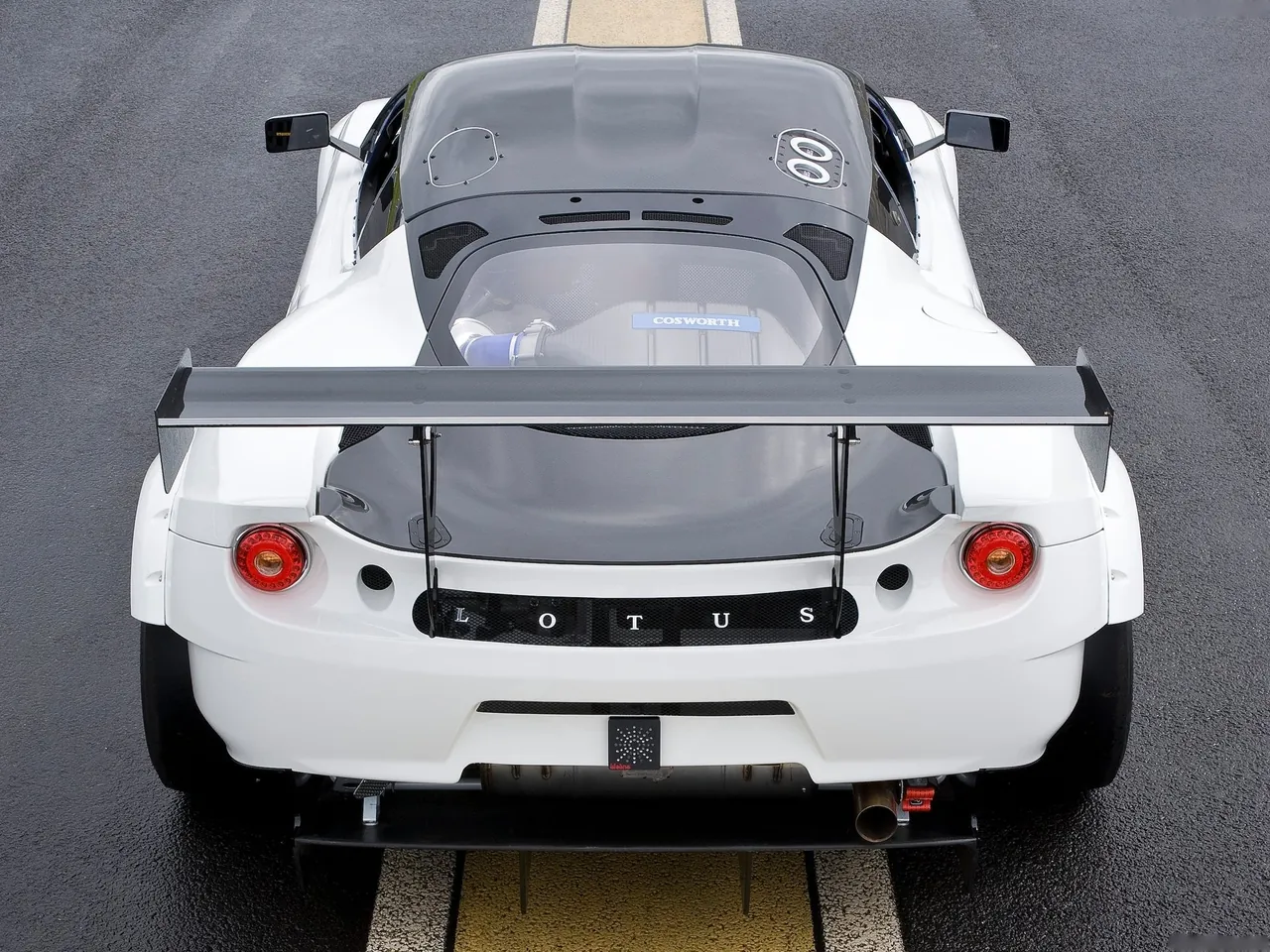 Lotus Evora GX Racecar (2013) – zezadu