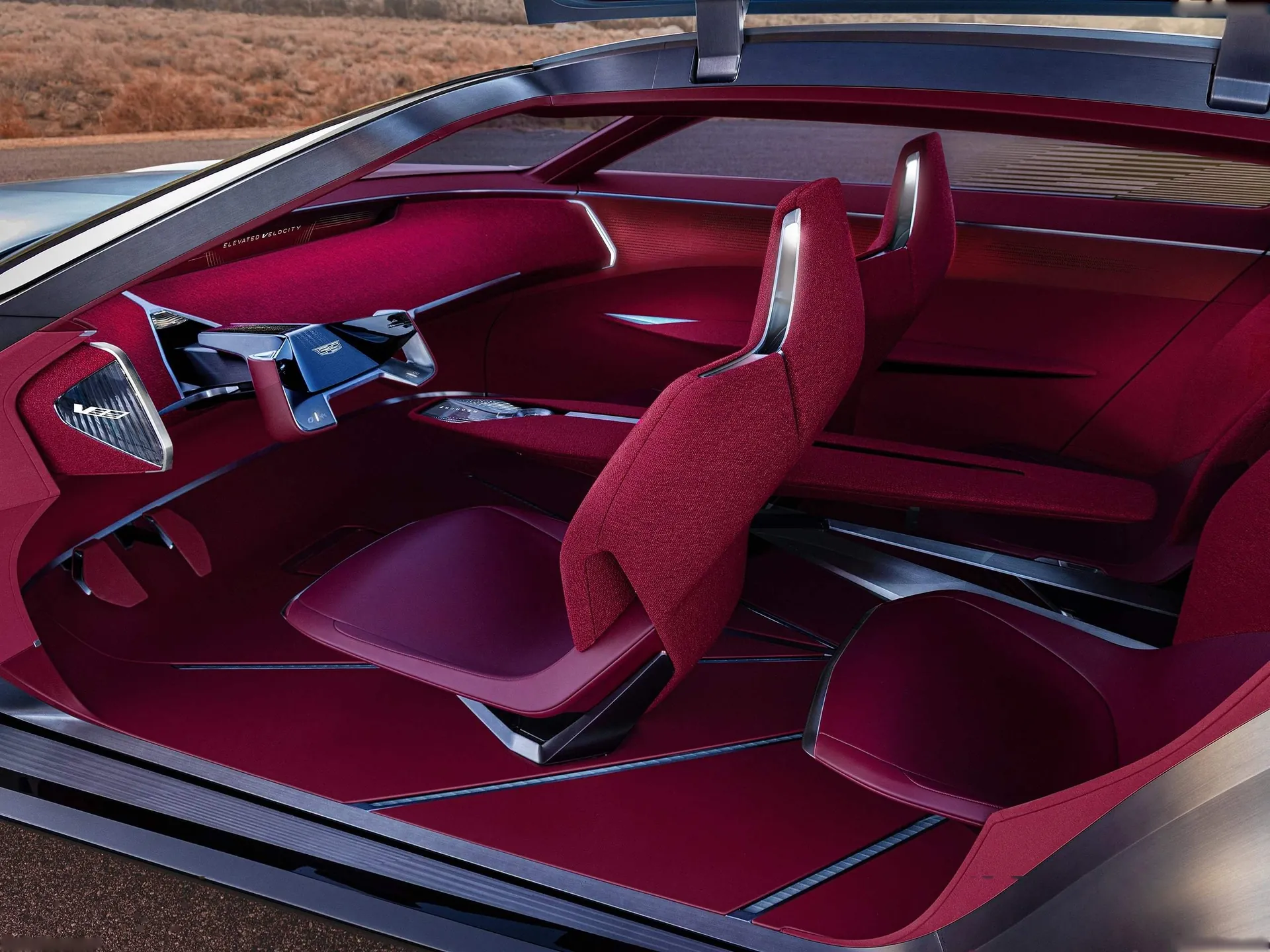 Cadillac Elevated Velocity Concept (2025) – interiér