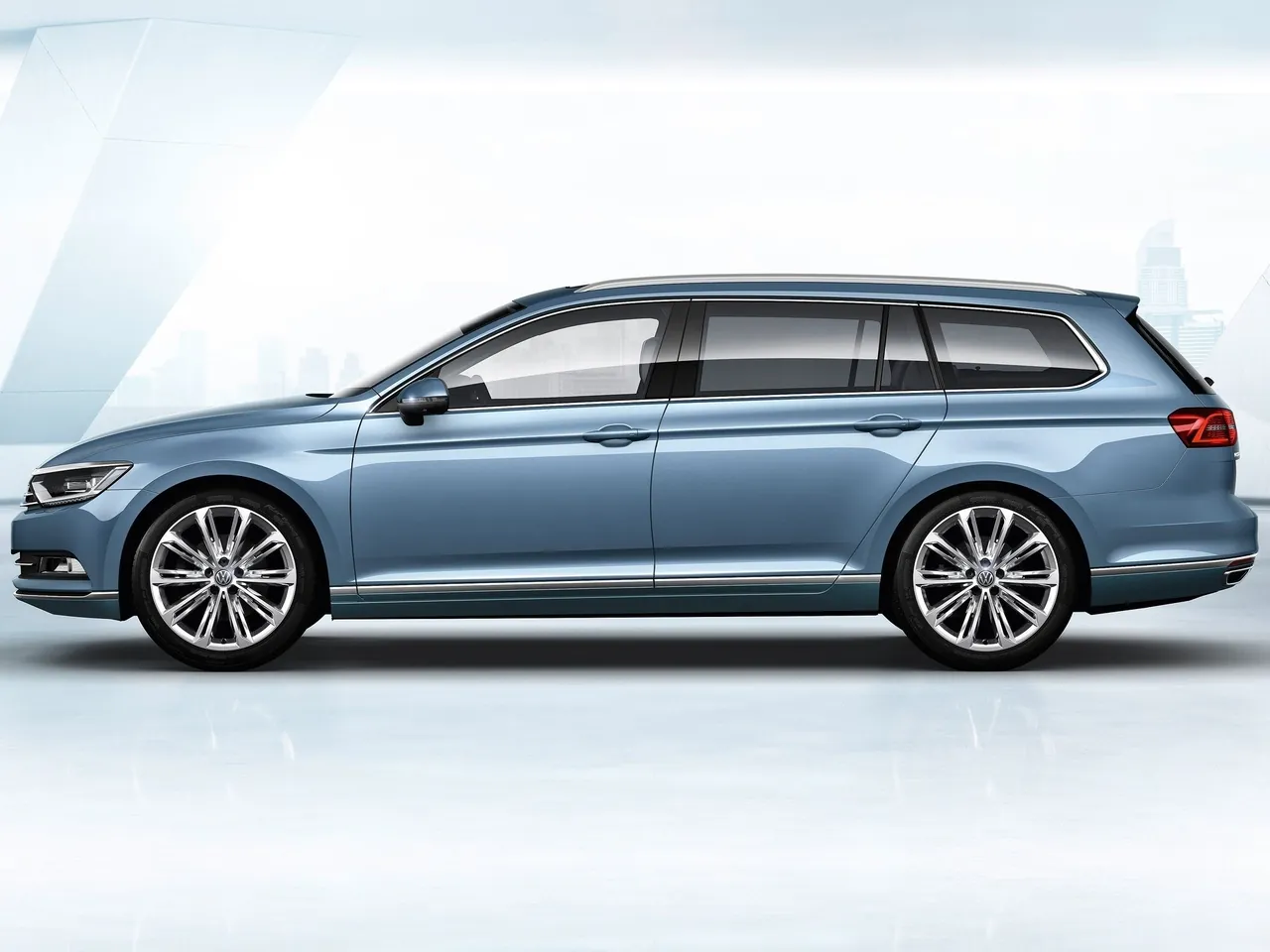 Volkswagen Passat Variant (2015) – boční profil